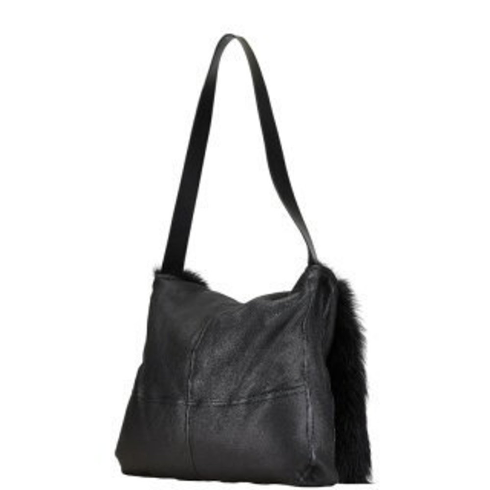 Gucci reversible one shoulder bag black mink - Picture 3 of 8